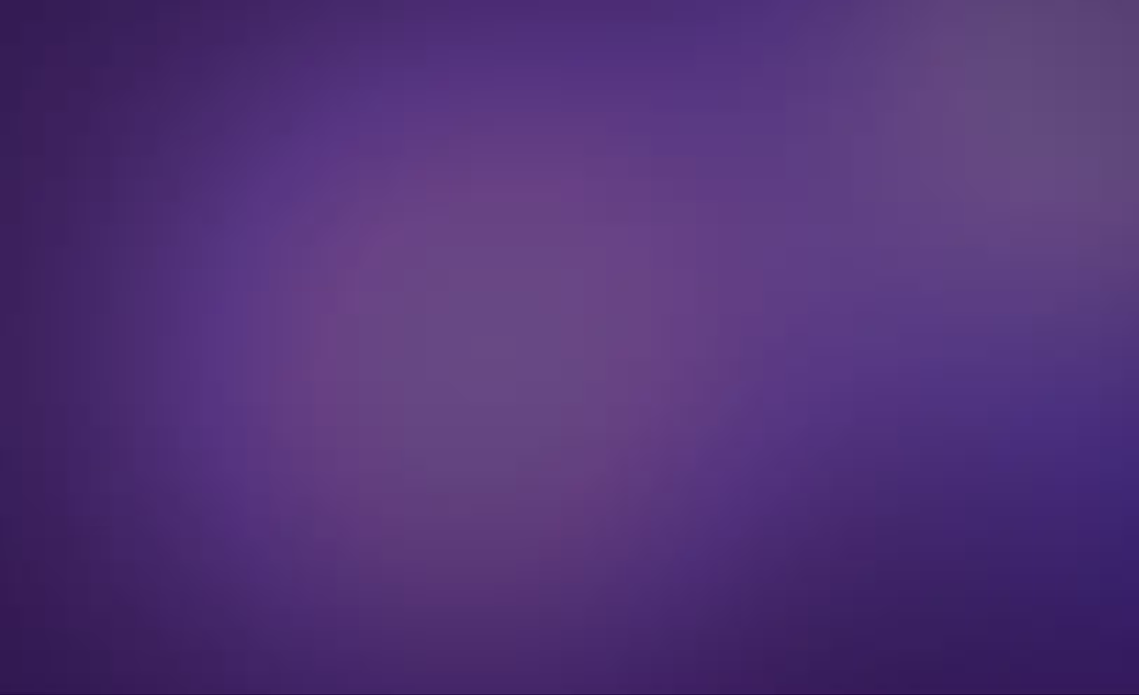 Unschärfefoto mit violettem und dunklem Farbverlauf im Hintergrund.