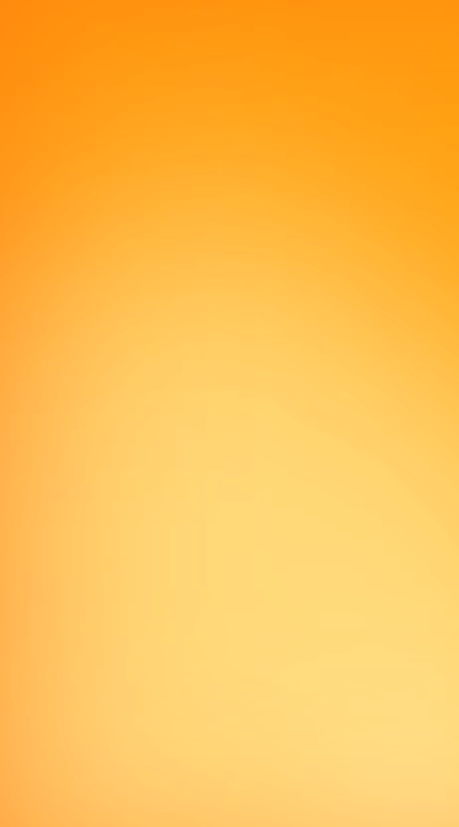 Verlaufshintergrund in Orange, der von einem dunkleren bis zu einem helleren Farbton übergeht.