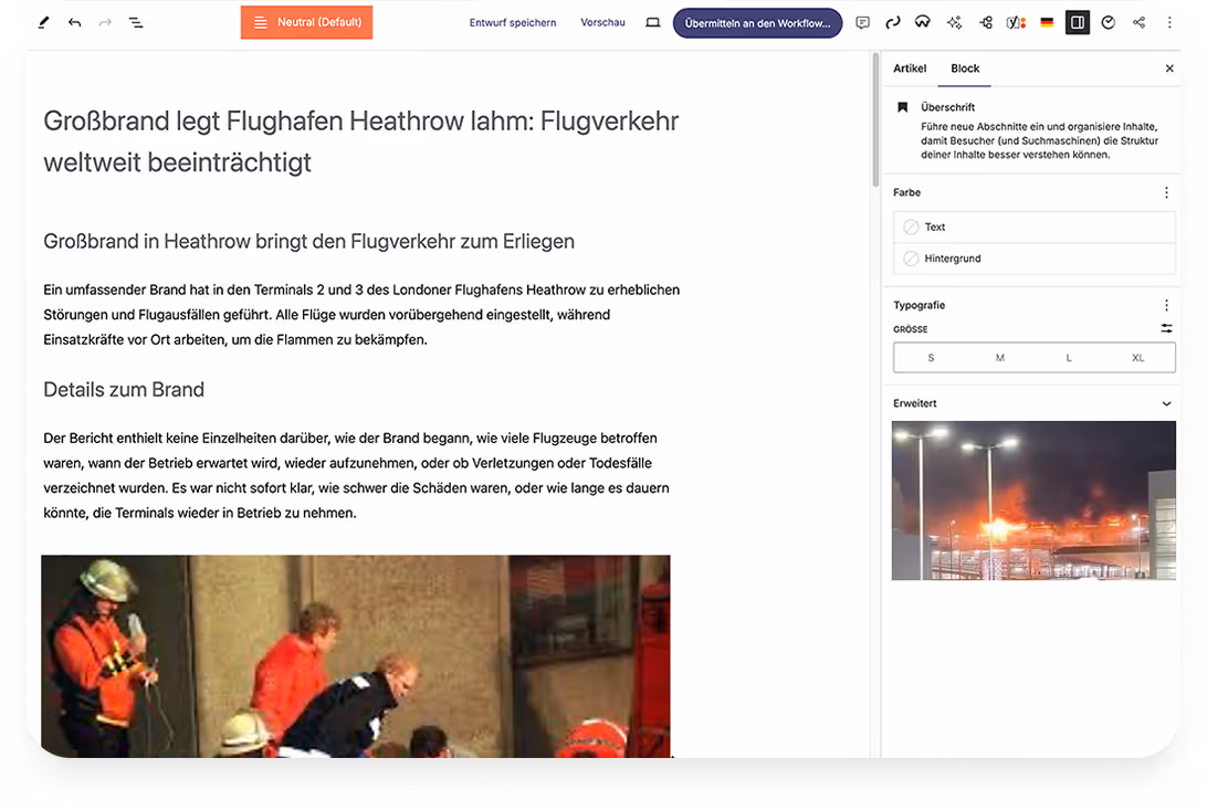 Großbrand in Heathrow lahmt Flugverkehr: Feuerwehr kämpft gegen Flammen an Flughafenterminal.
