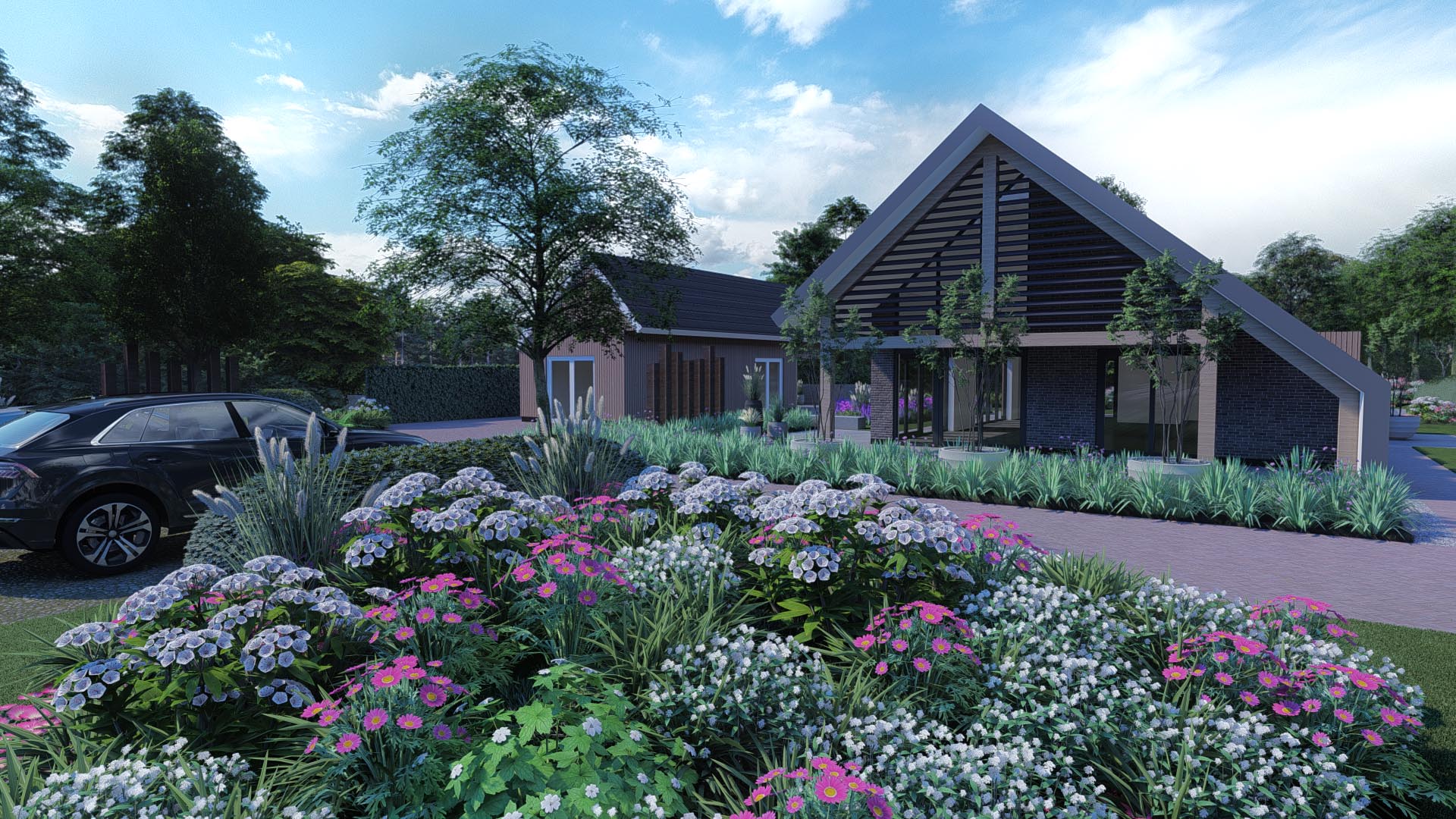 Tuinontwerp door Veenstra Design Studio