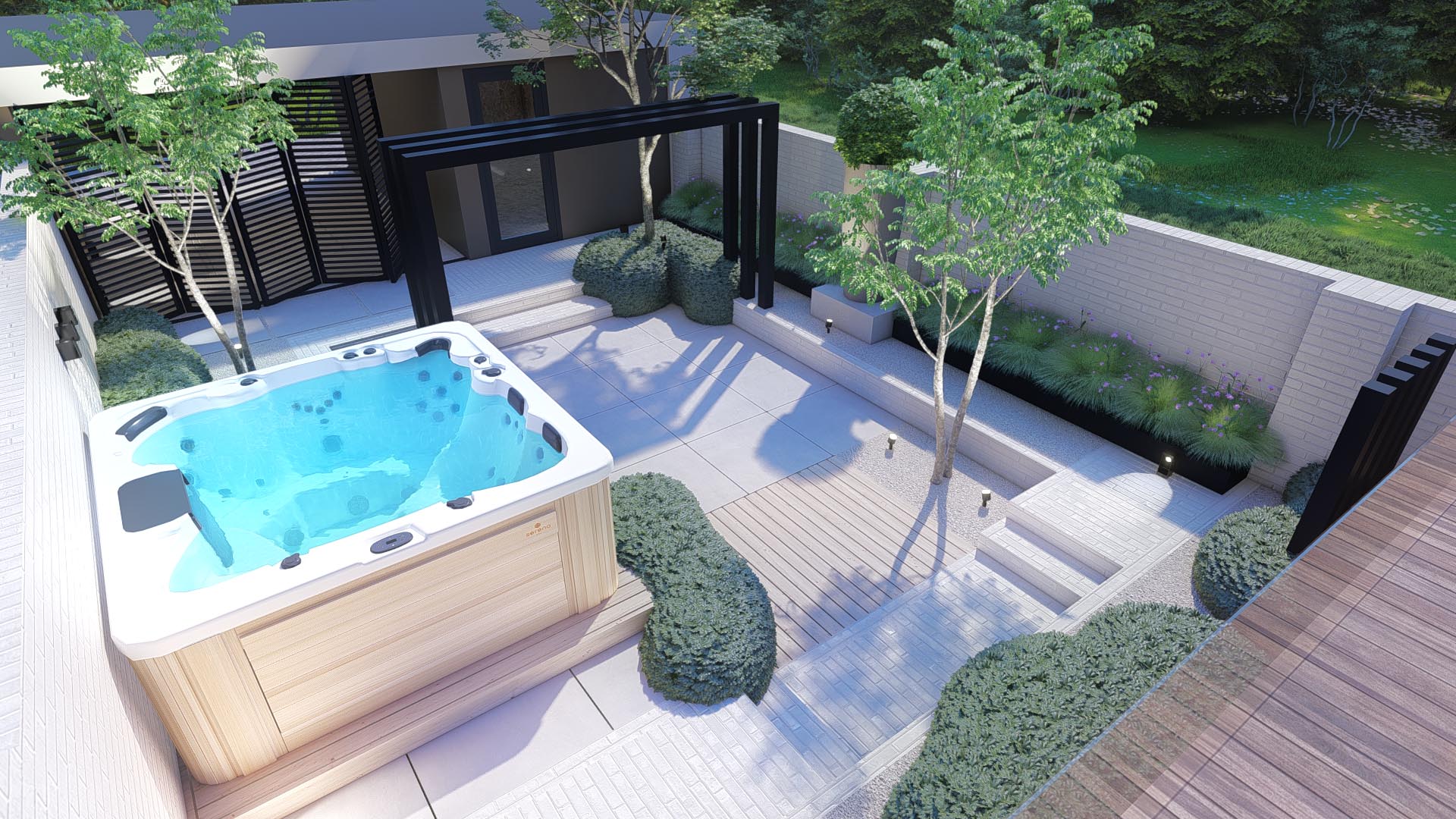 Tuinontwerp door Veenstra Design Studio