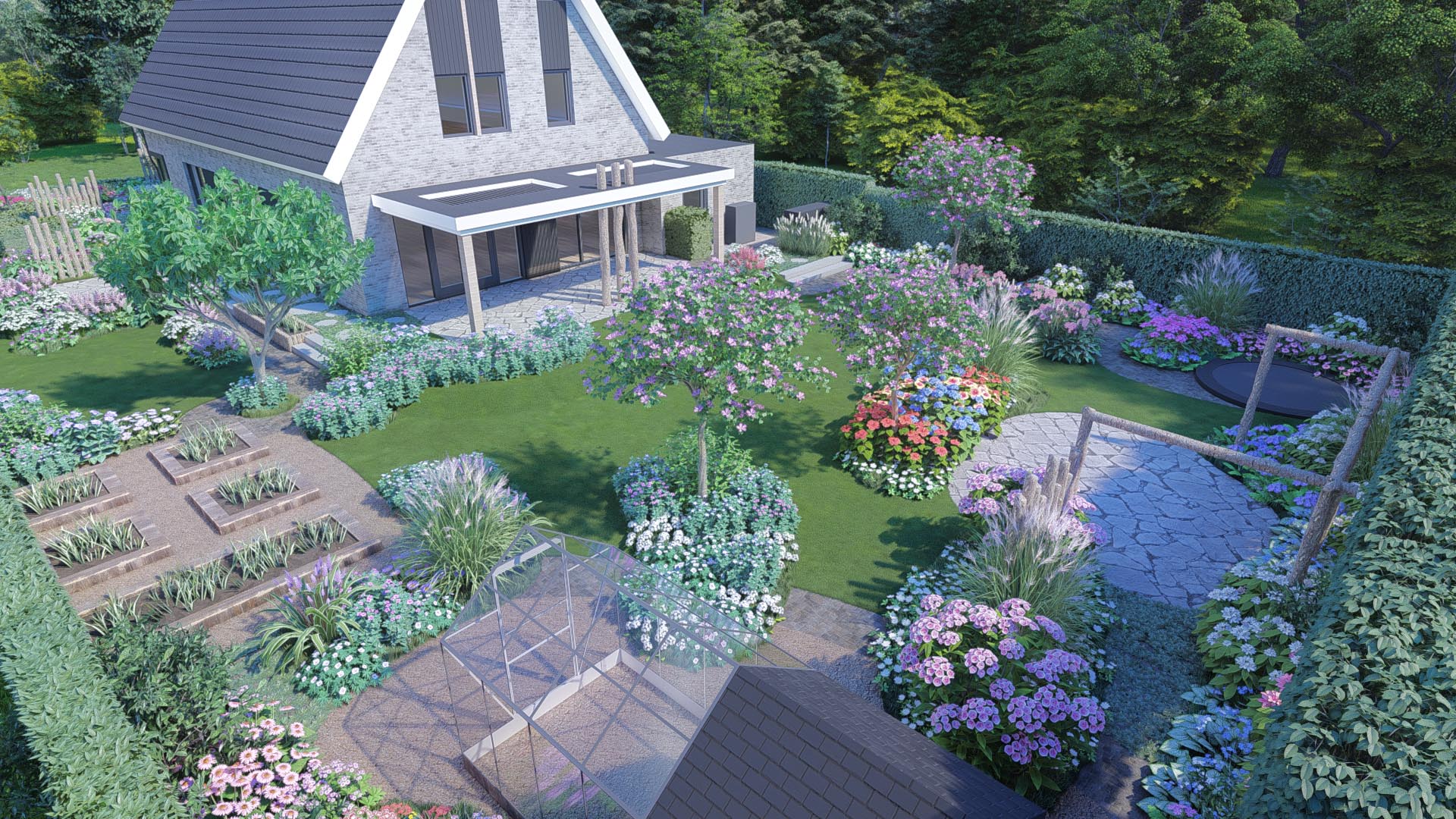 Tuinontwerp door Veenstra Design Studio