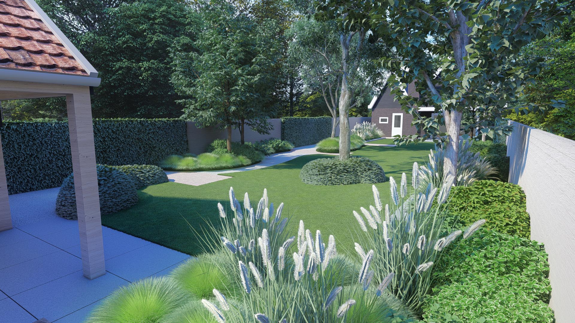 Tuinontwerp door Veenstra Design Studio