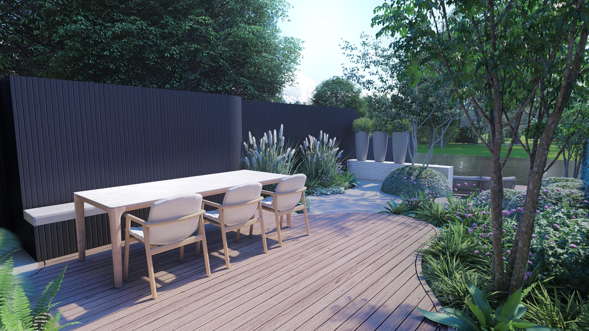 Tuinontwerp door Veenstra Design Studio