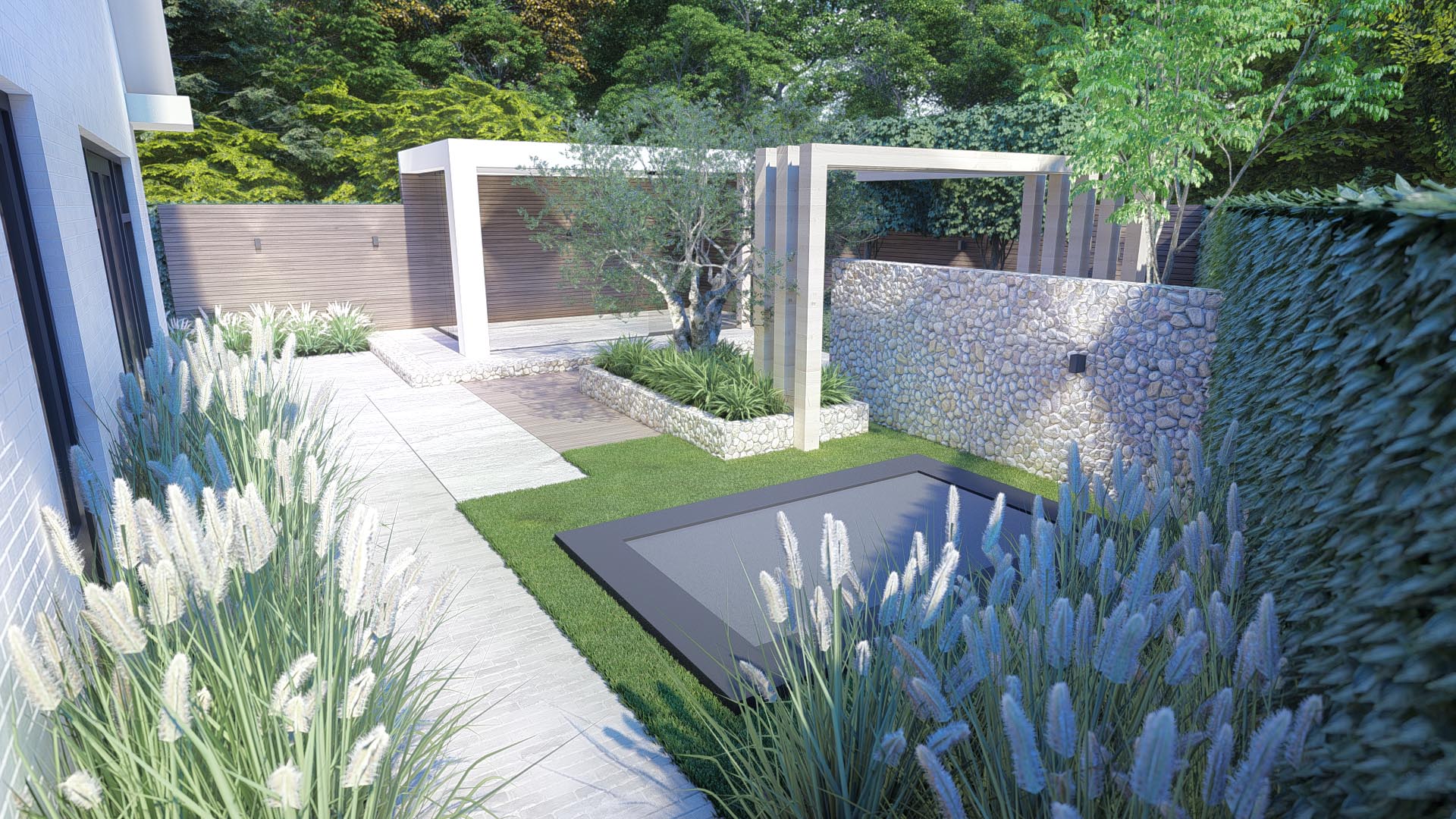 Tuinontwerp door Veenstra Design Studio