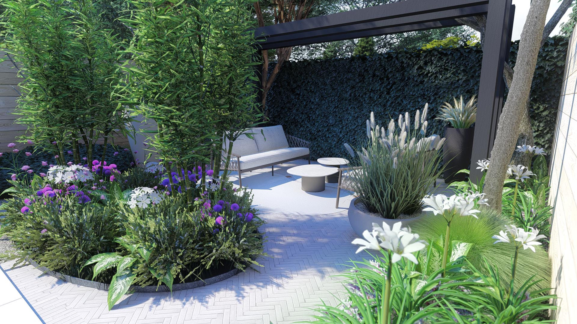 Tuinontwerp door Veenstra Design Studio