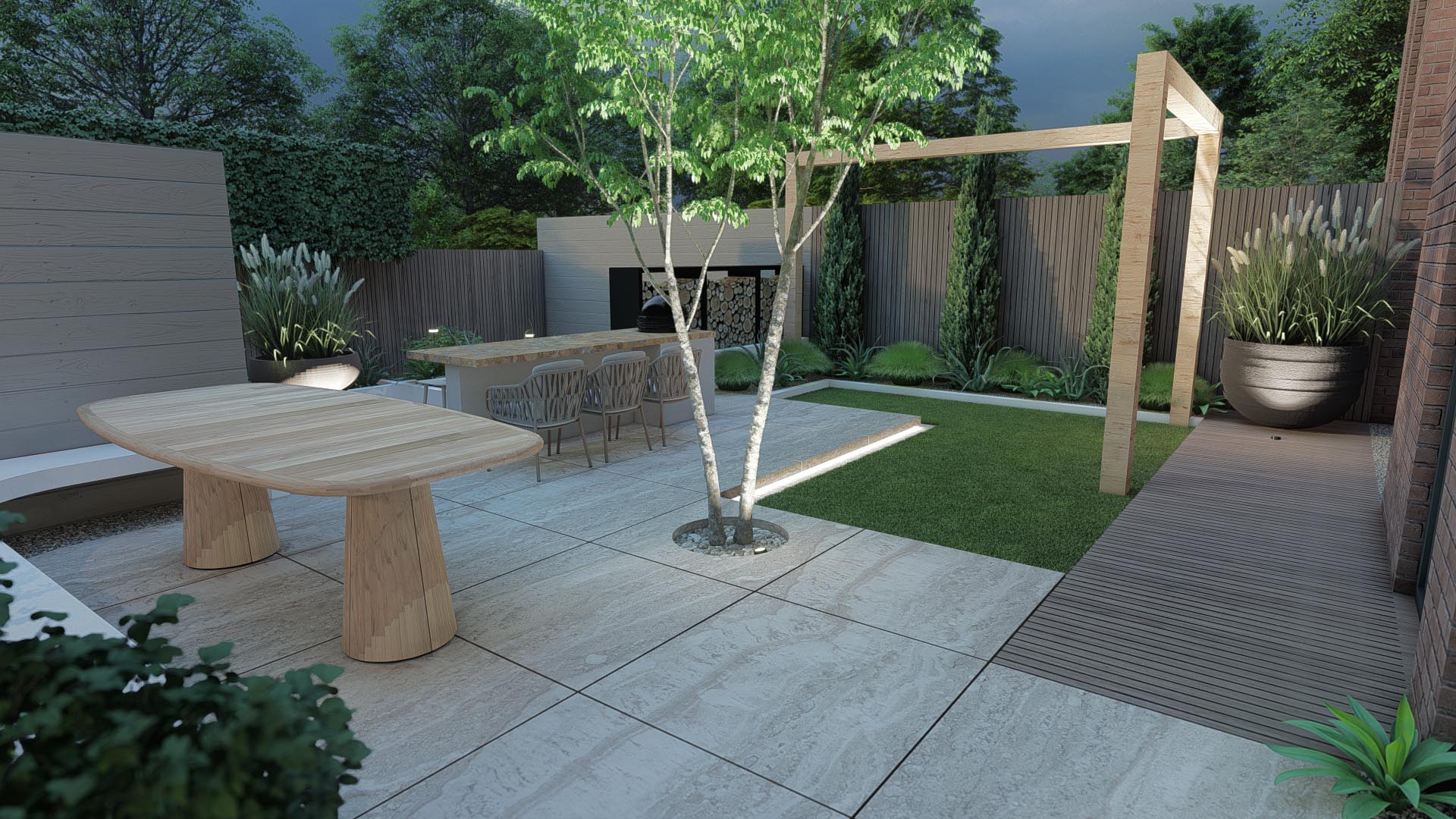 Tuinontwerp door Veenstra Design Studio