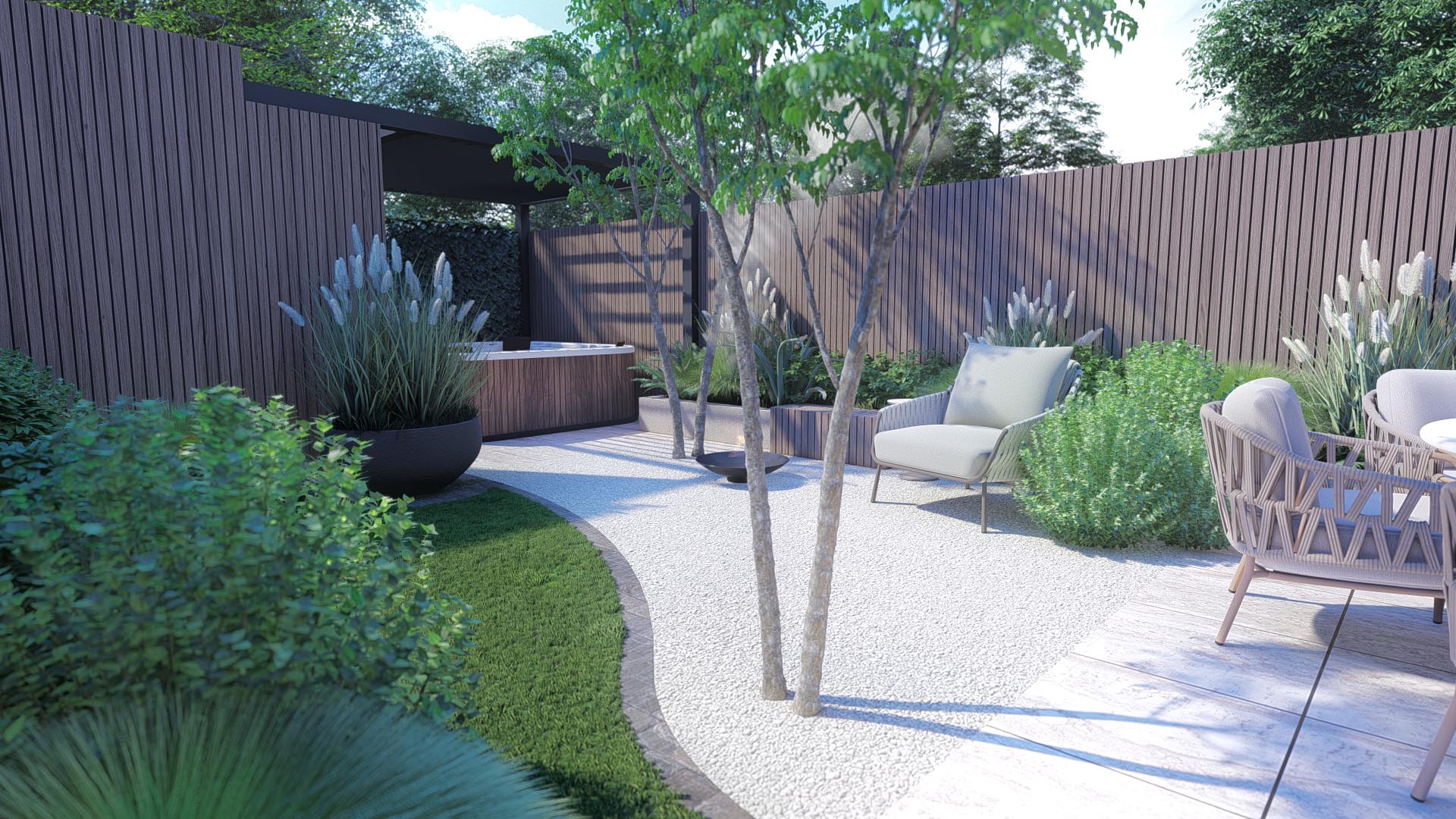 Tuinontwerp door Veenstra Design Studio