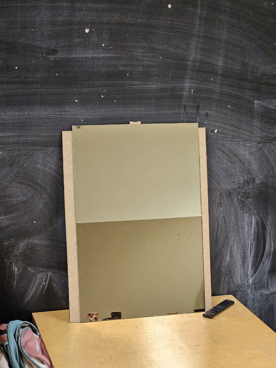 Close-up of the dual-tone mirror glass used in the V05 design