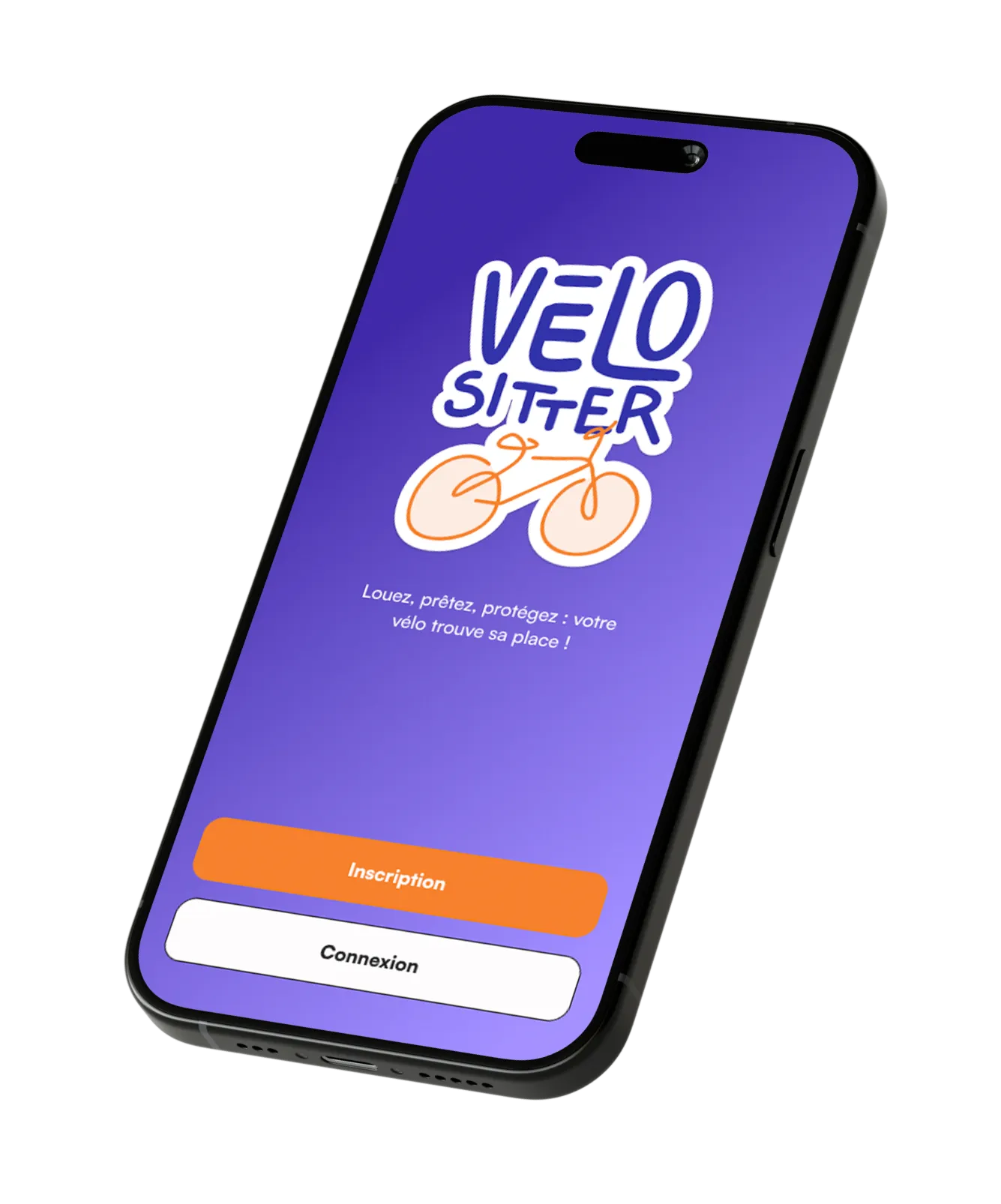 Écran de téléphone avec app