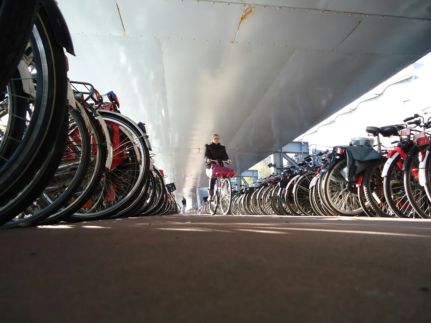 Image d'un parking à vélo
