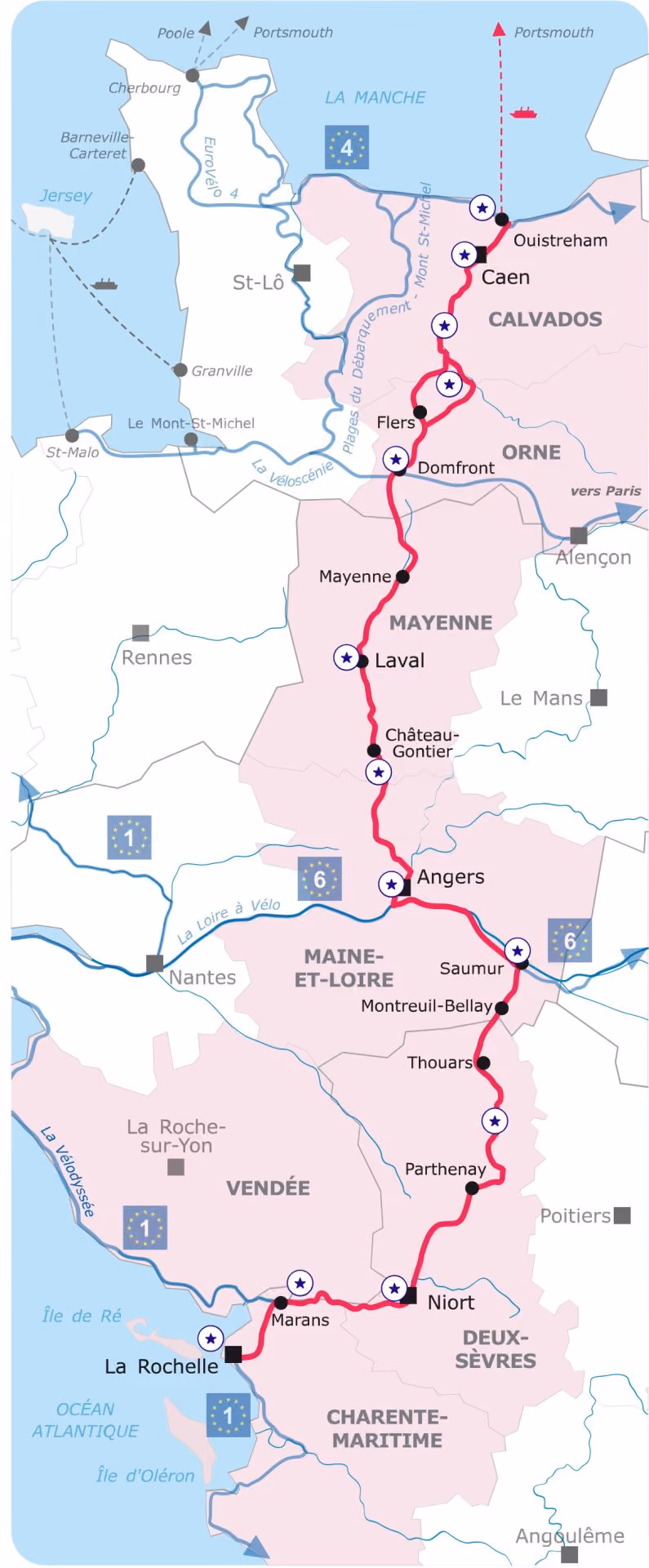 Vélo Francette: A Cycling Journey from Normandy to the Atlantic - Normandy  Tourism, France