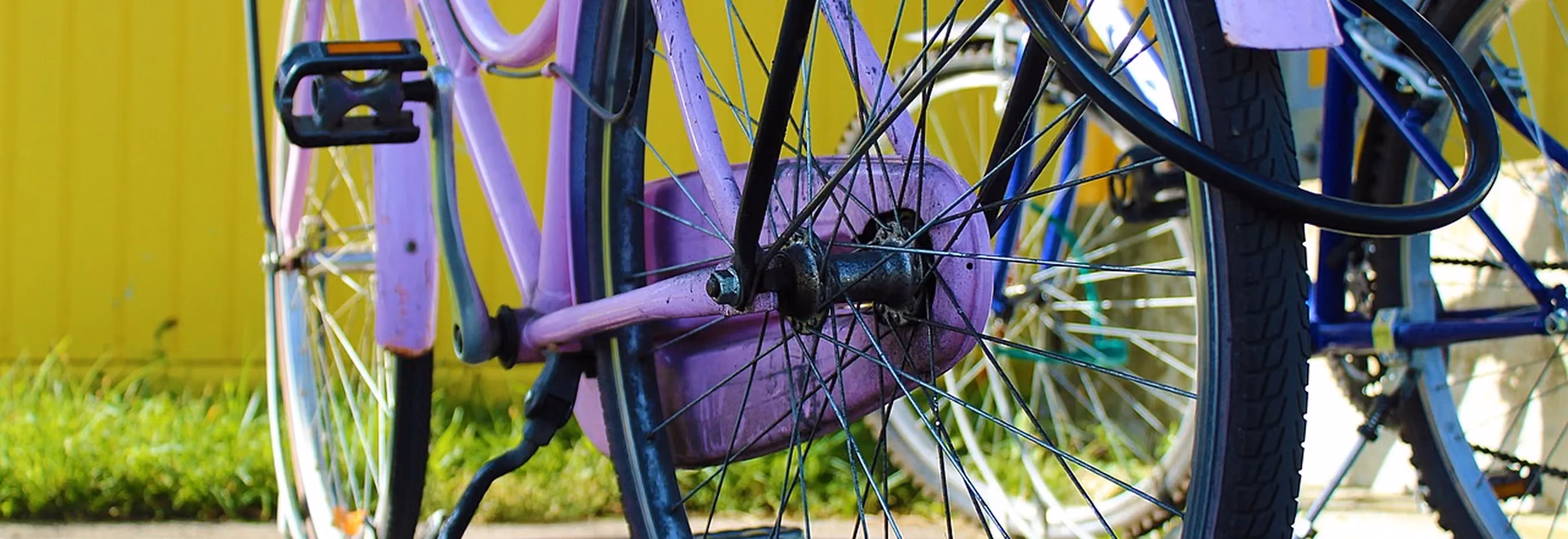 Photos de vélos garés (Pixabay)