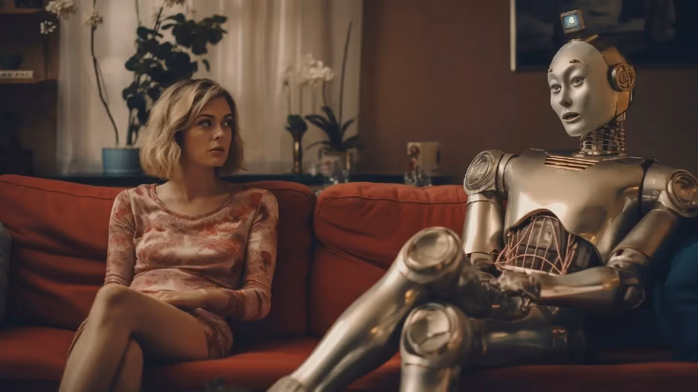 Comparison of human voiceover and AI voiceover in video marketing