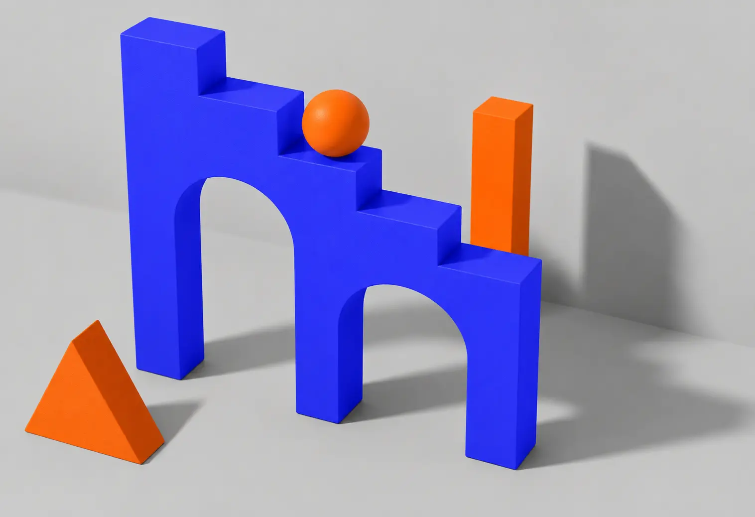 Illustration representing business growth, scalability, and enterprise creative agency support for marketing teams.