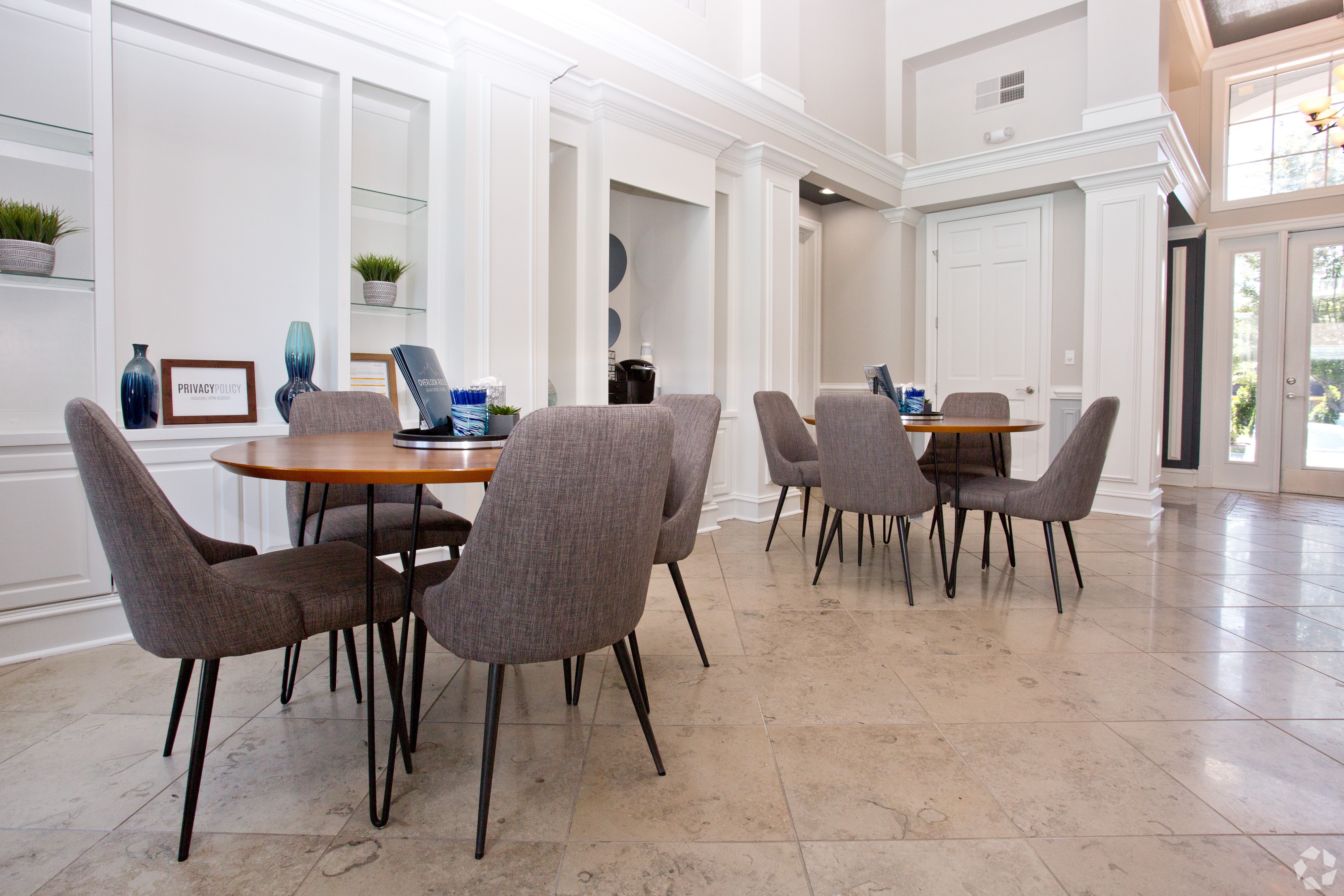 Clubhouse seating area