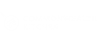 Commonwealth Kitchen logo with a stylized fork and spoon icon to the left of the text.