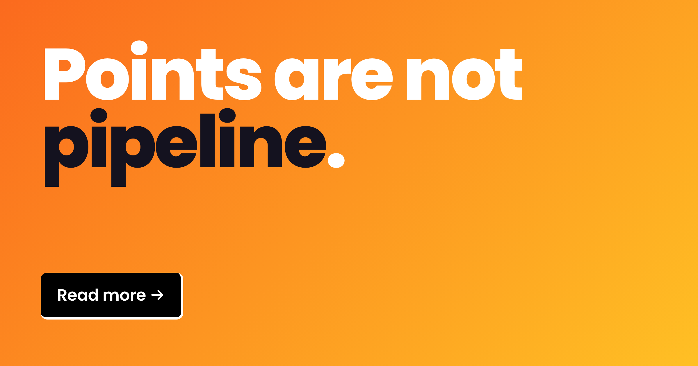 Points are not pipeline. Base AI on direct revenue attribution in customer success.