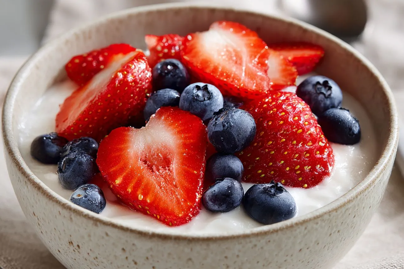 Greek yogurt parfait
