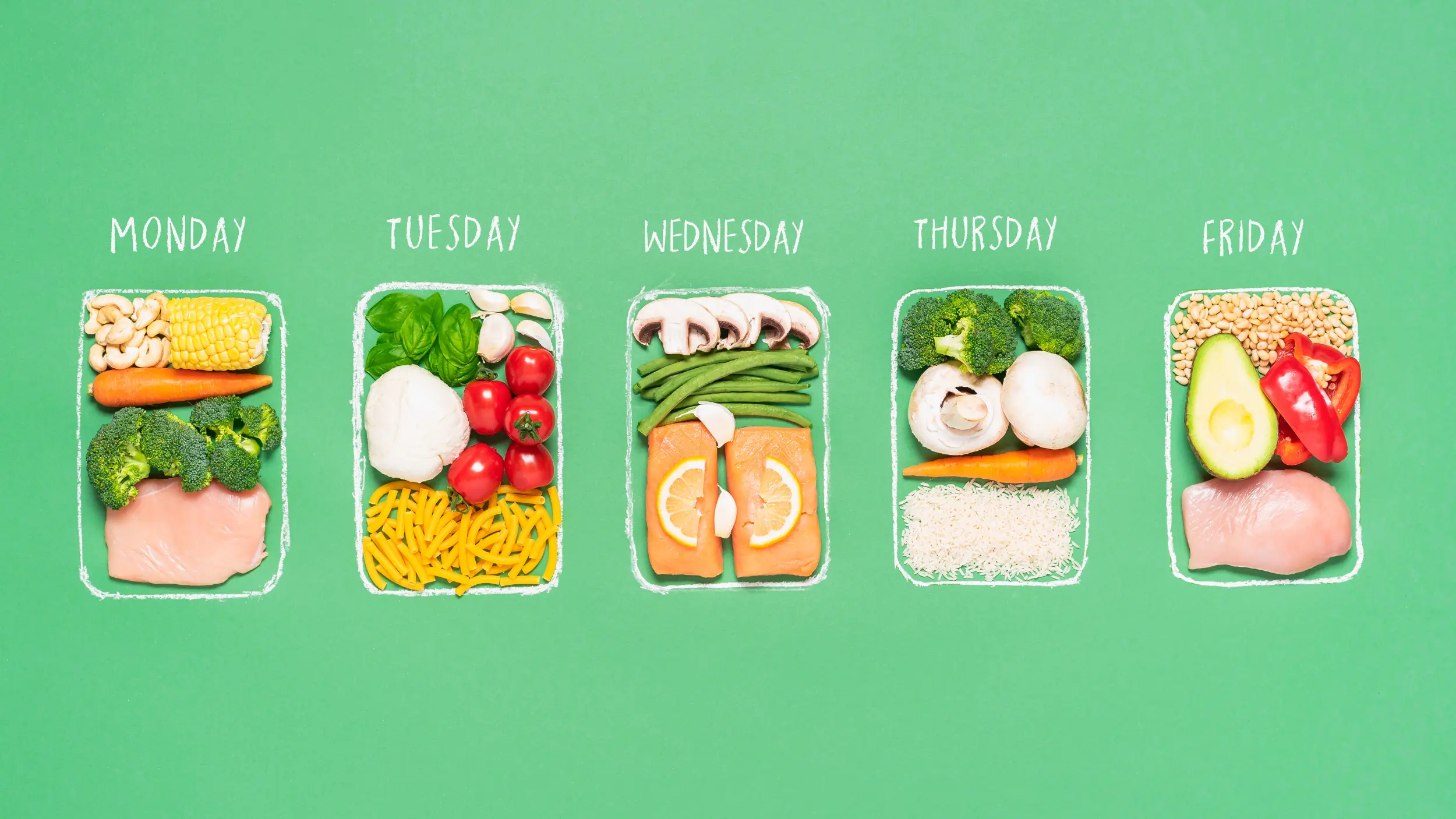 Meal plan to transition o of GLP-1