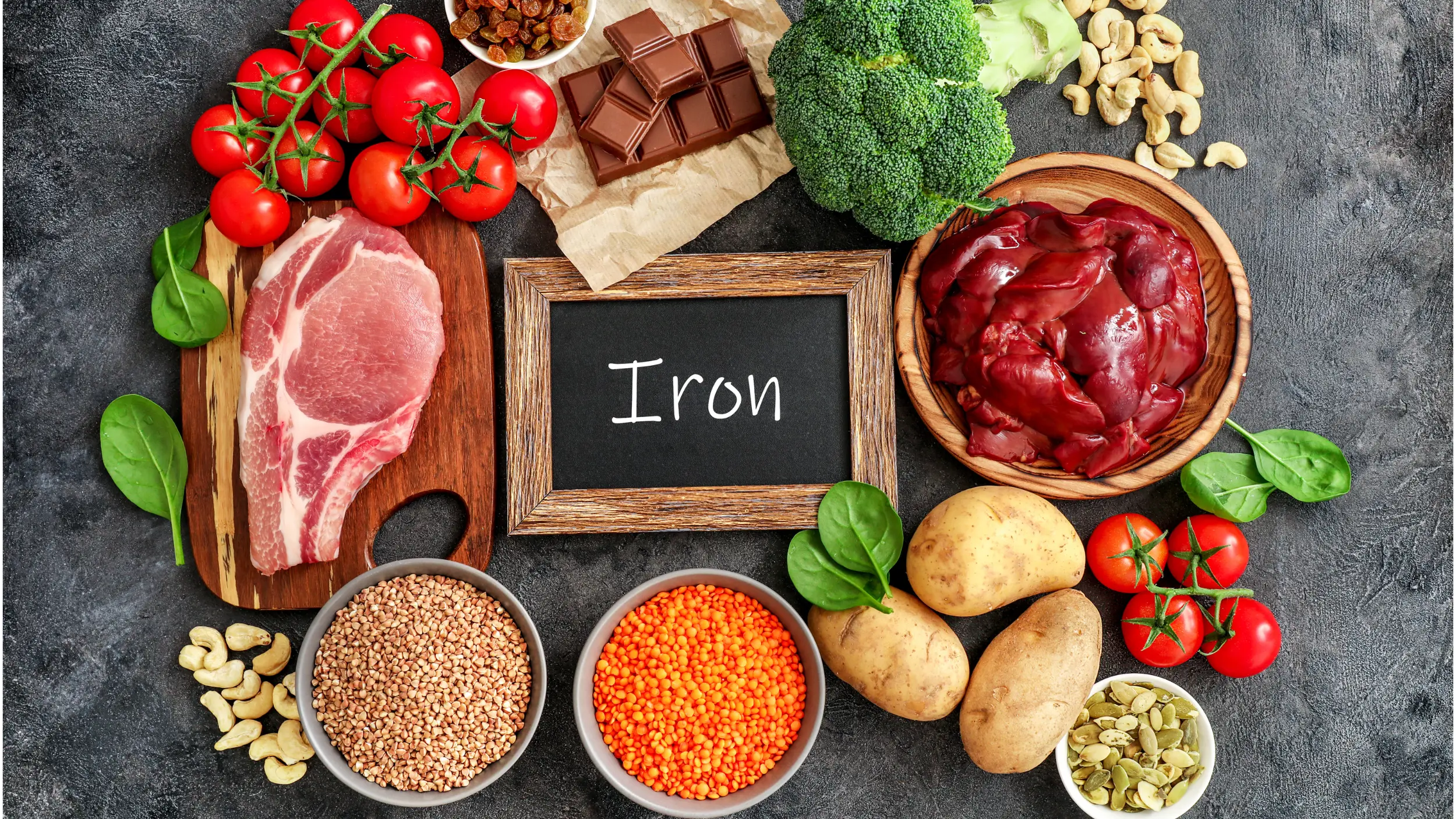 High iron foods
