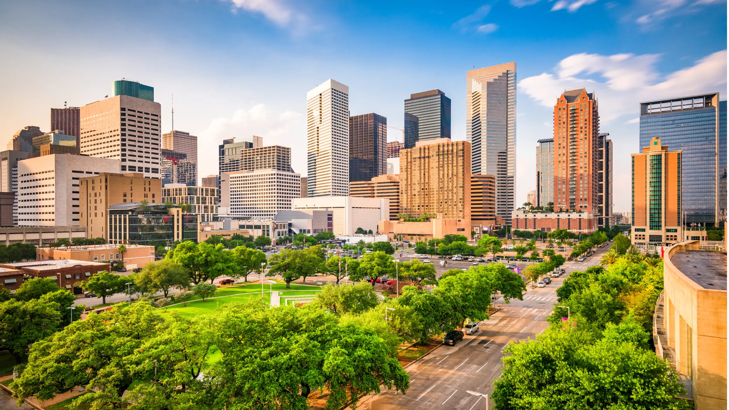Skyline of Houston Texas