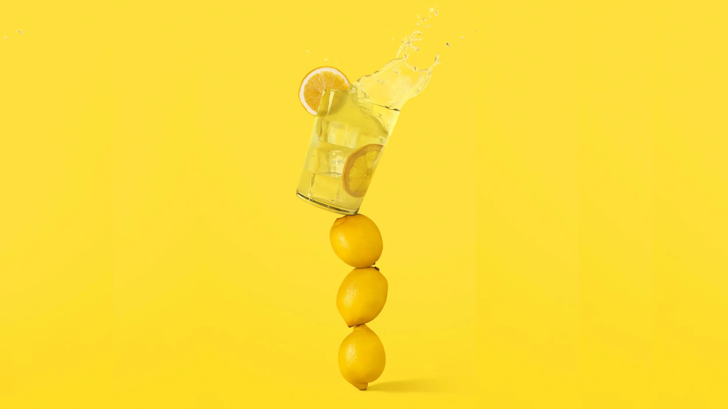 Lemonade to represent urine color