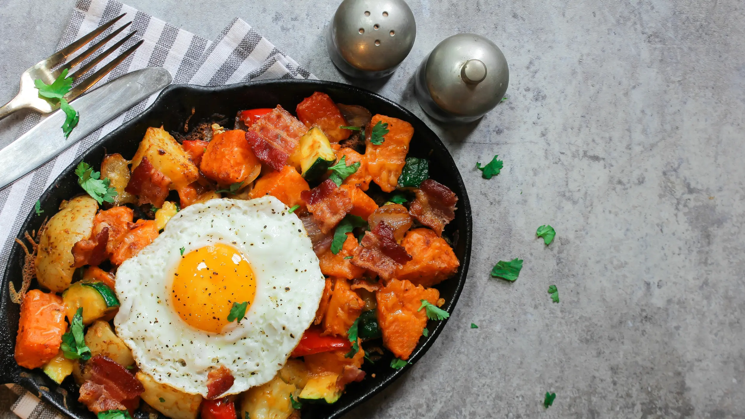 High protein breakfast