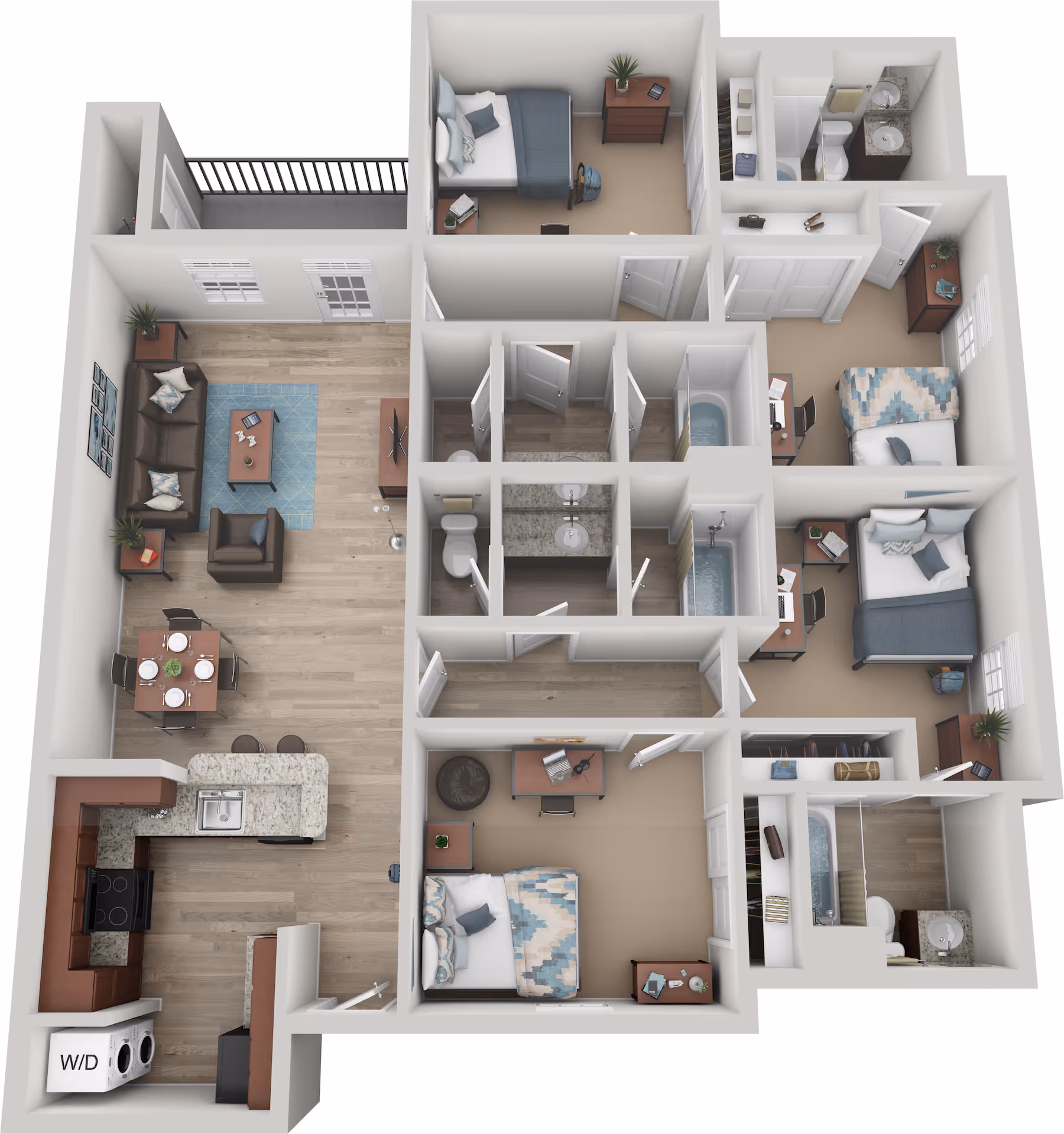 D1 Floor plan