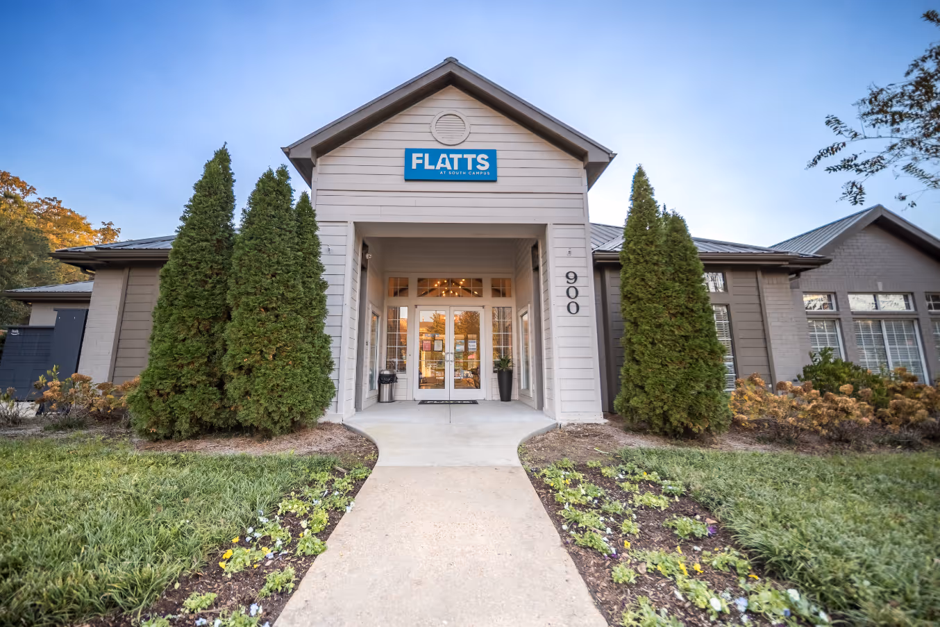 Exterior of Leasing office