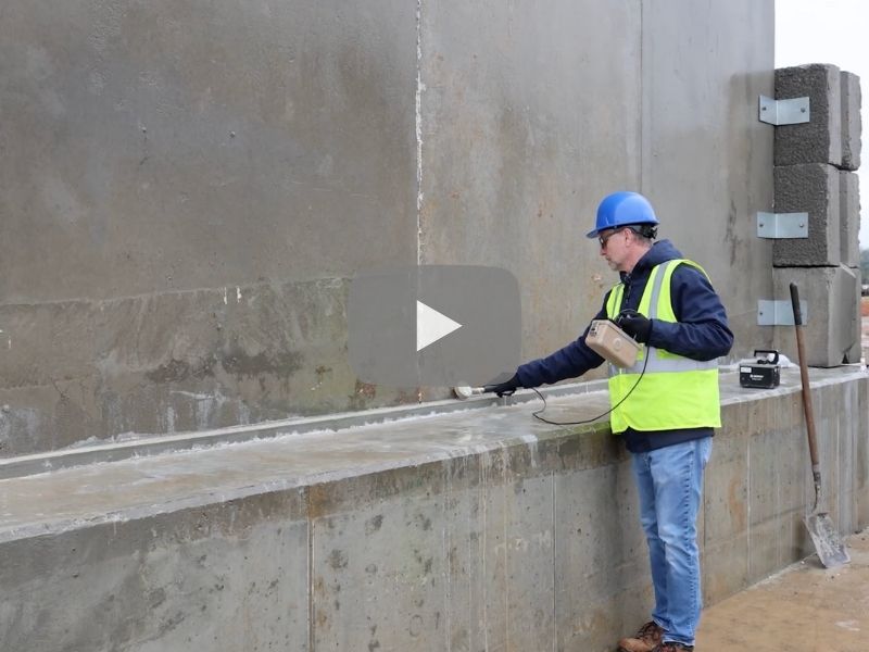 Precast Concrete Shielding Testing