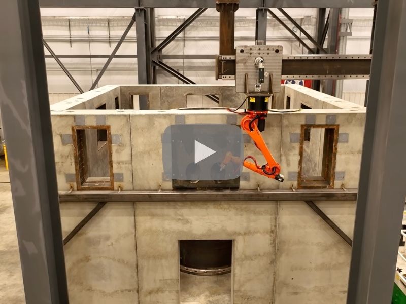 Kairos Power Builds Mockup of Hermes 2 Reactor Cavity