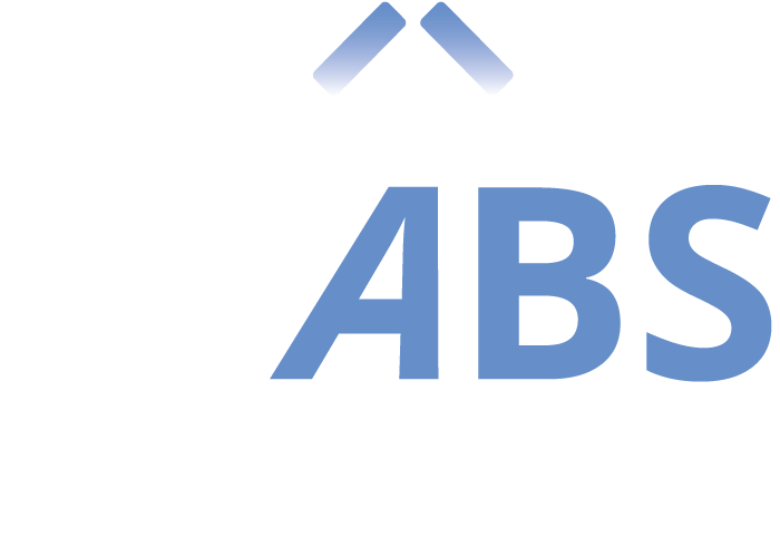 RTABS Accountancy & Business Services logo with stylized blue and white letters and an abstract geometric symbol above.