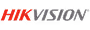 Hikvision company logo with bold red and black text.