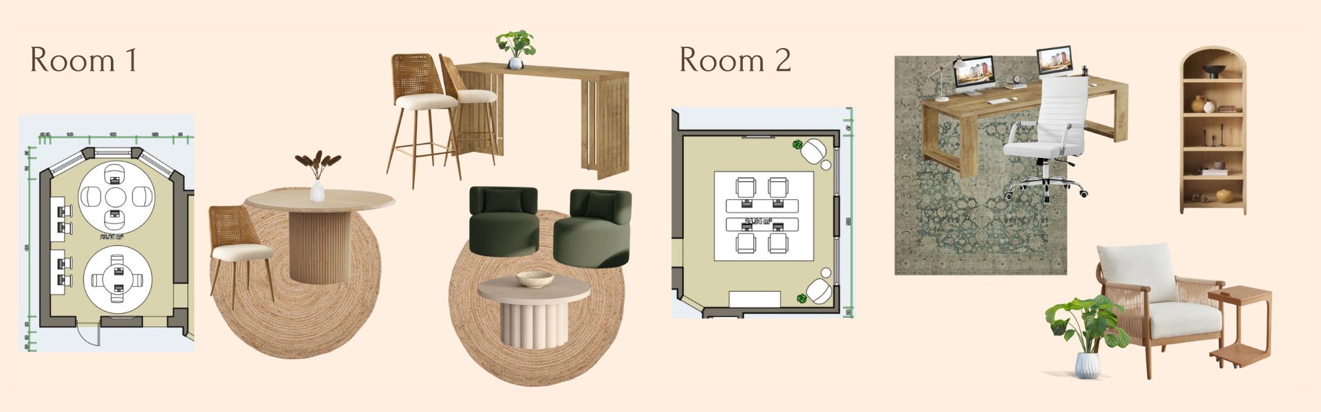 Room 1 and 2 Design Ideas
