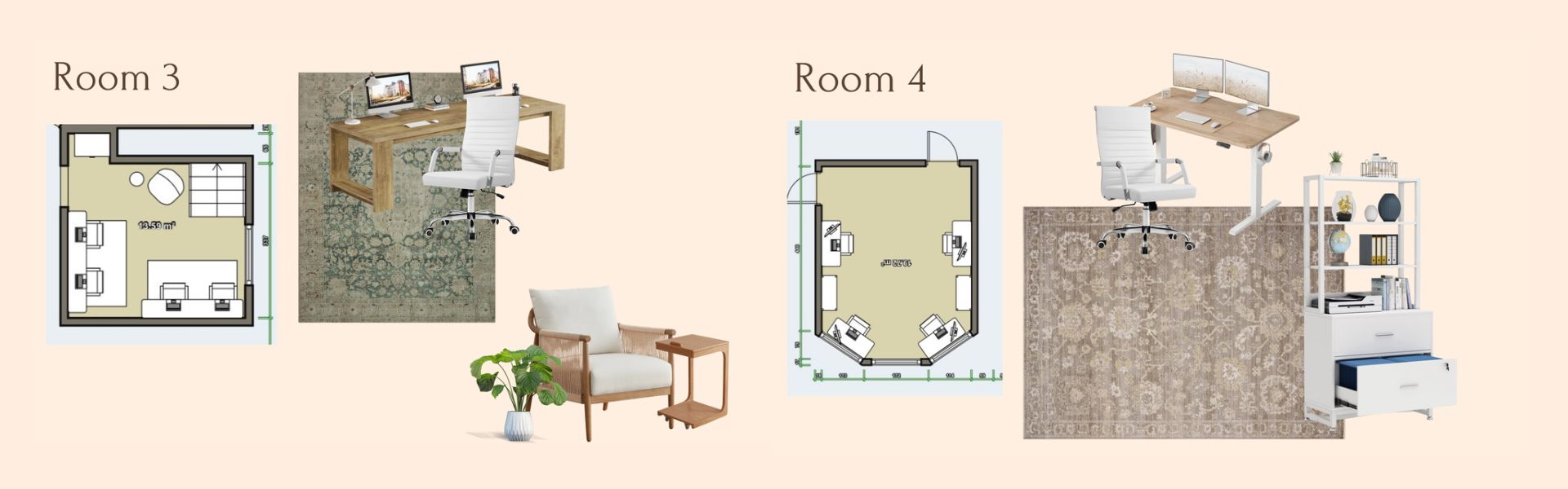 Room 3 and 4 Design Ideas