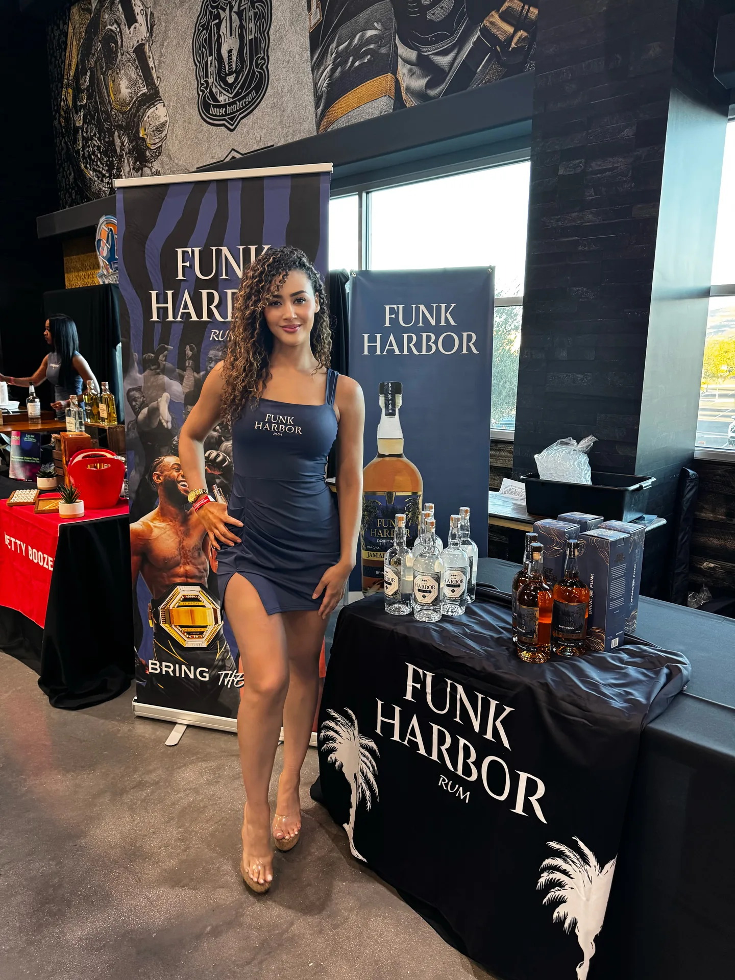 TLC Models — Brand ambassador funk harbor rum activation