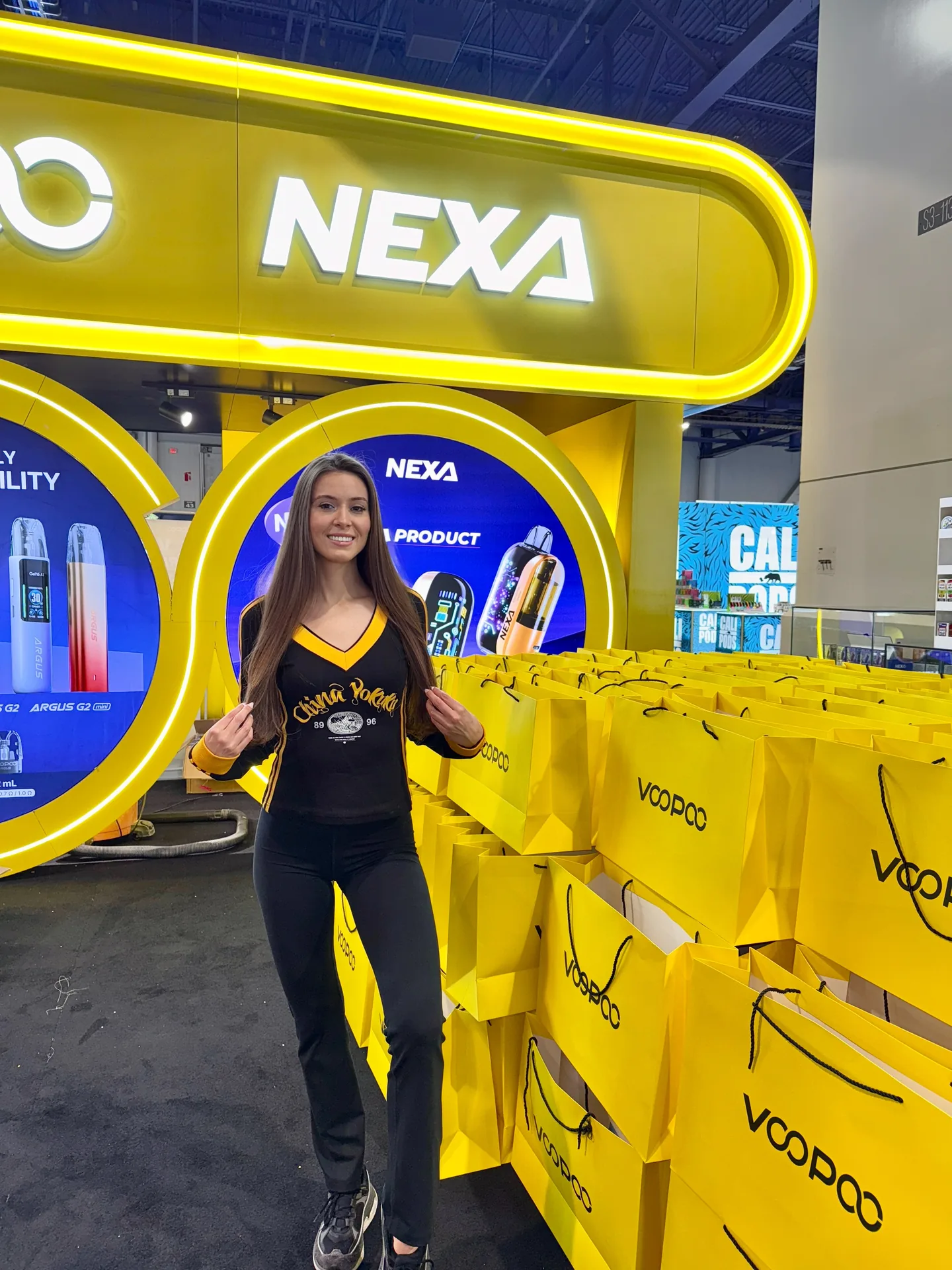 TLC Models — Champs trade show booth model nexa exhibit