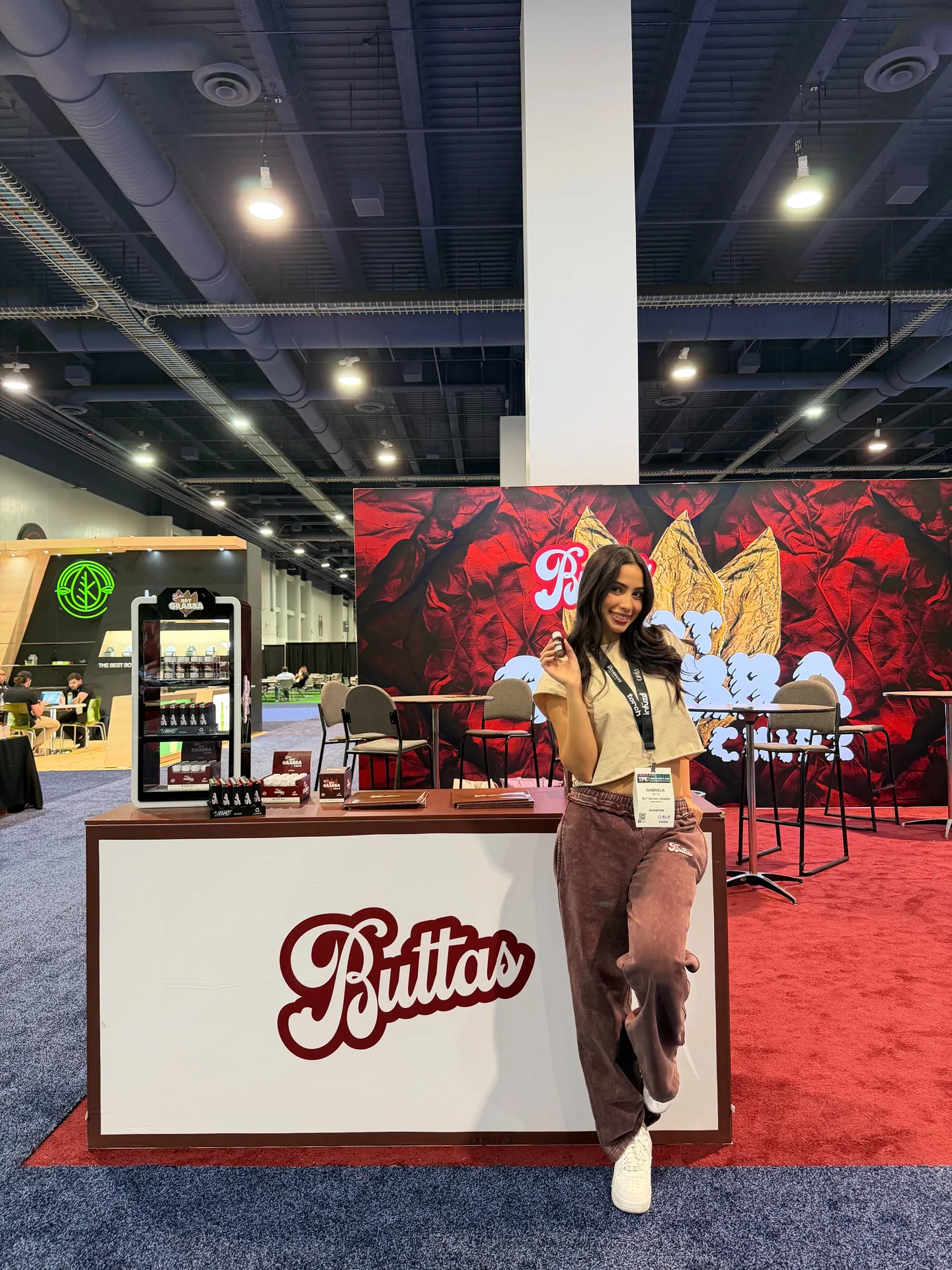TLC Models — Champs trade show booth model buttas exhibit