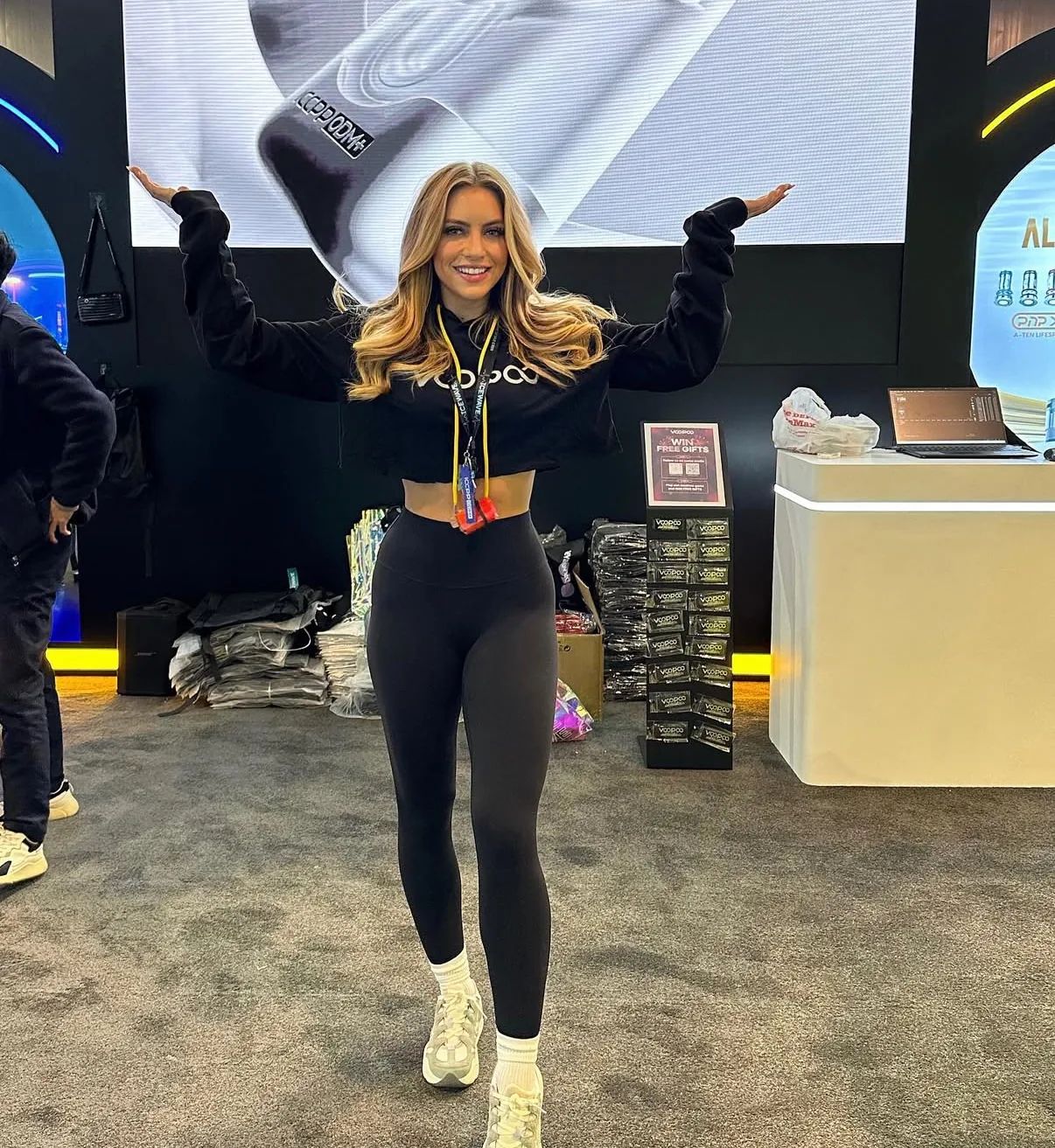 TLC Models — Champs trade show convention booth model