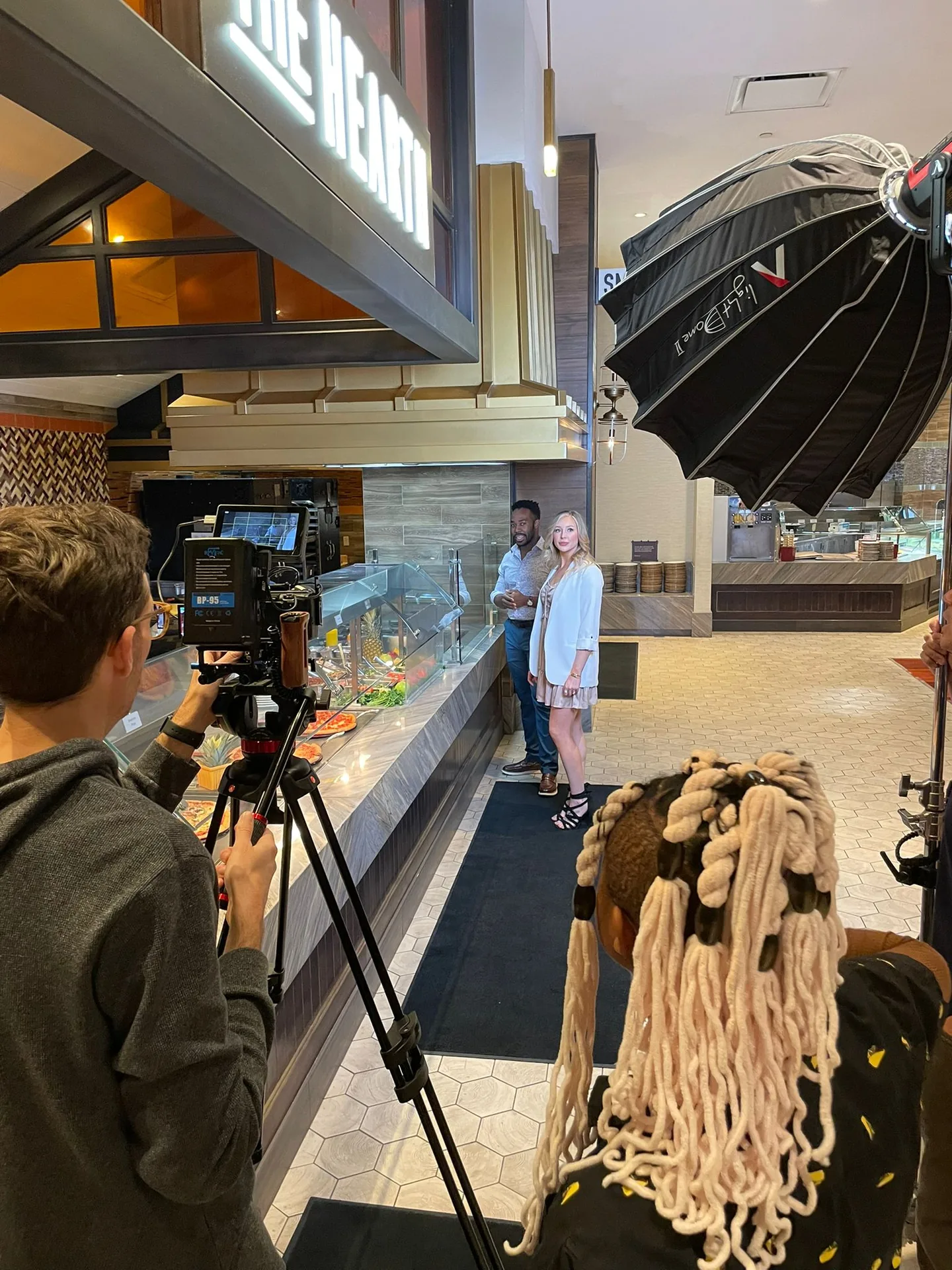 TLC Models — Media production commercial shoot behind scenes