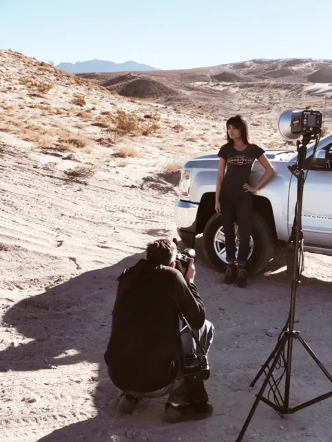 TLC Models — Media production desert photoshoot model
