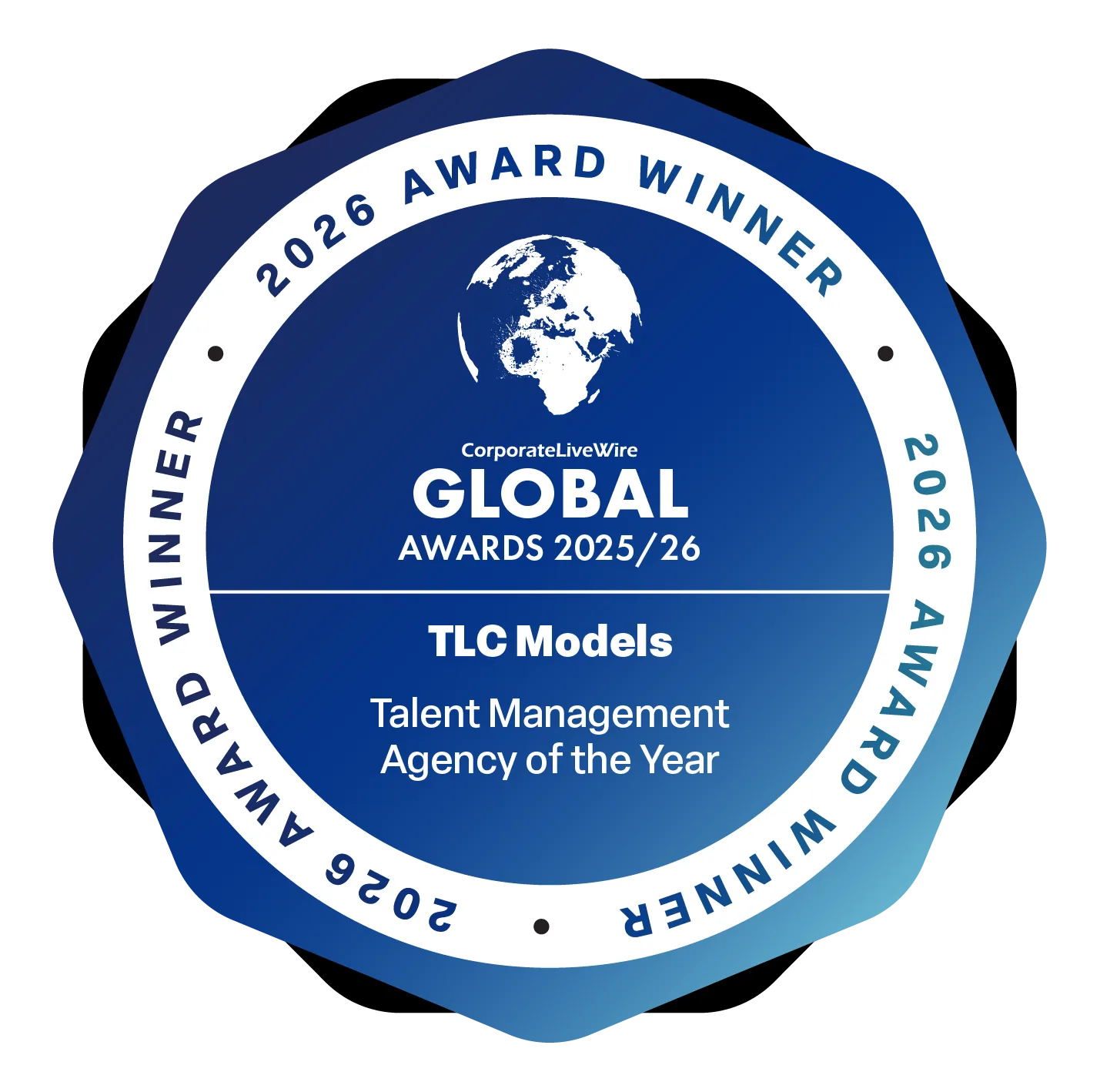 TLC Models — Talent Management Agency of the Year 2026 award