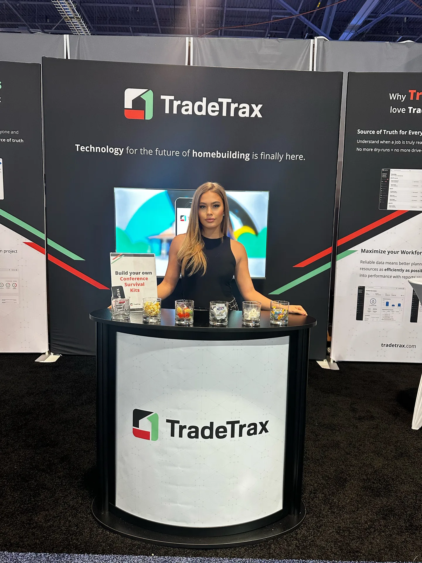 TLC Models — Trade show booth hostess tradetrax exhibit