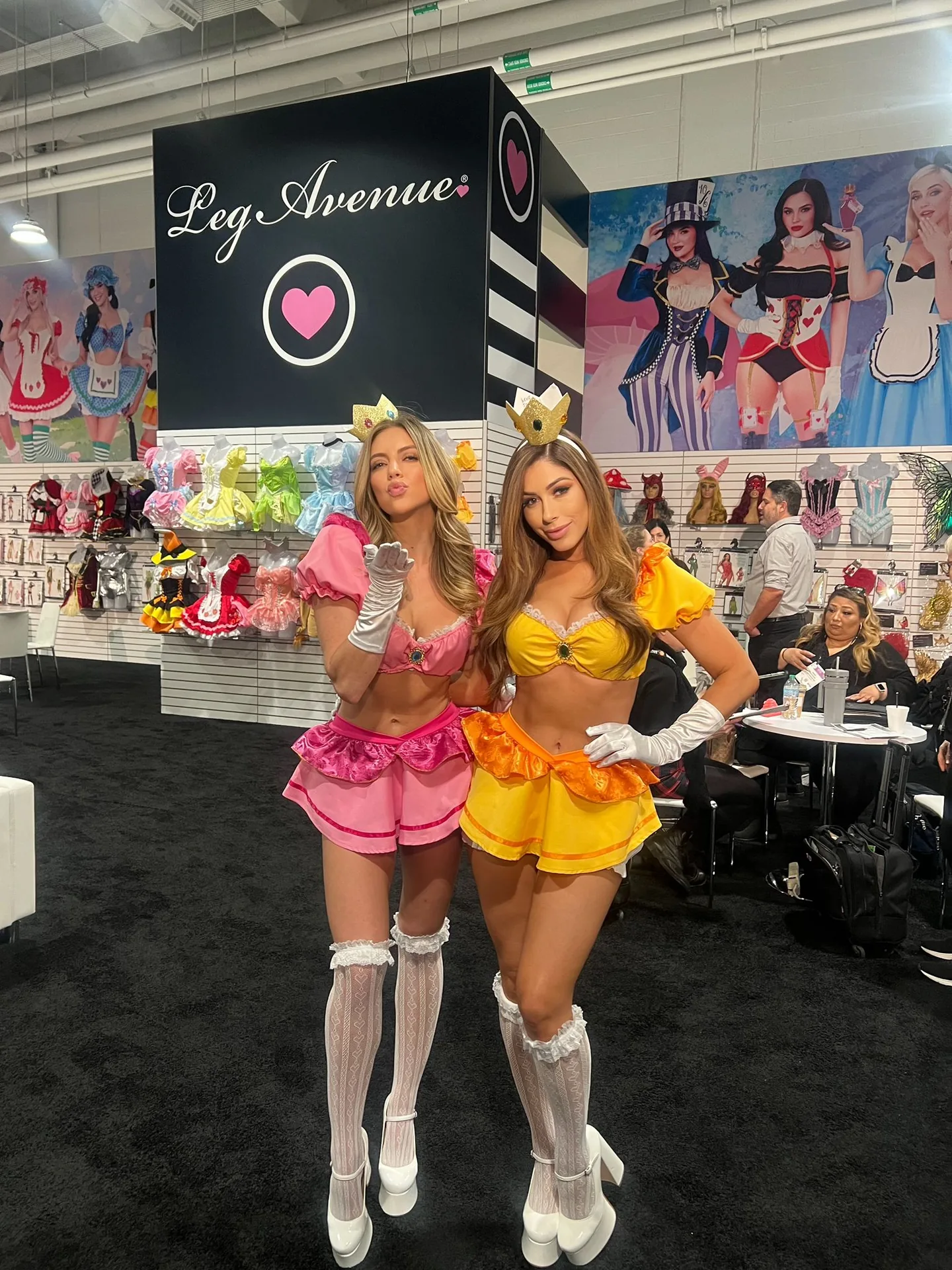 TLC Models — Trade show costume models at the Leg Avenue booth
