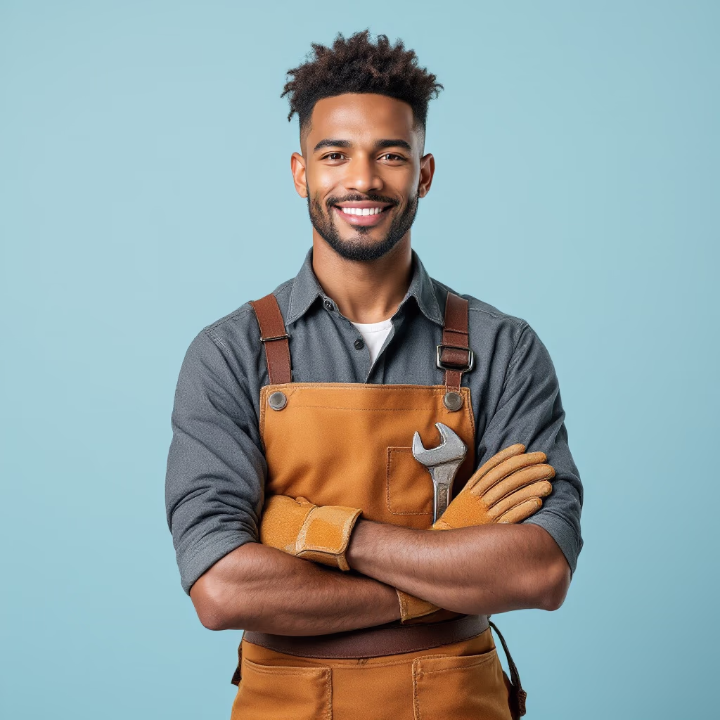 [team] image of individual team member (for a plumbing service)