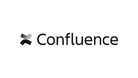 Confluence company logo with a stylized hexagonal icon.