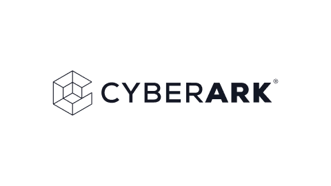 CyberArk company logo in black on a transparent background.