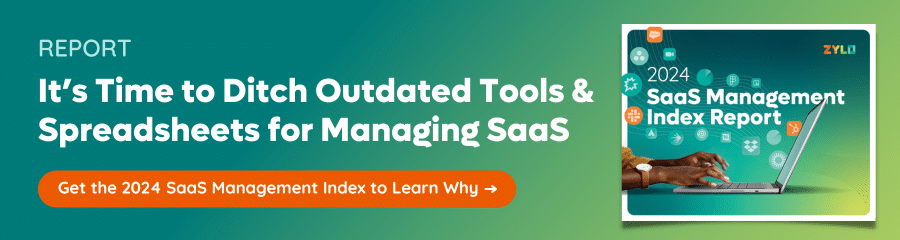 2024 SaaS Management Index Report Banner