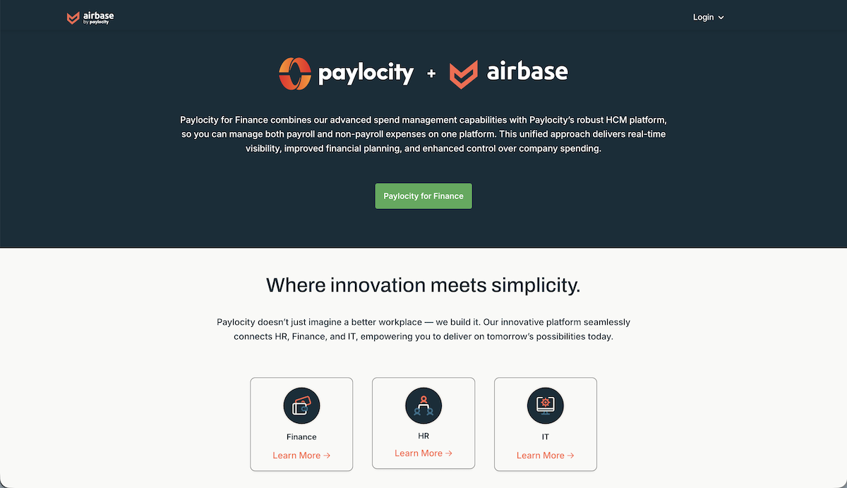 Airbase.com homepage